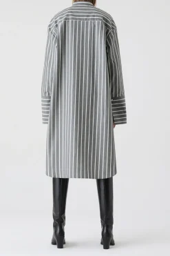 Robe-Chemise A Rayures