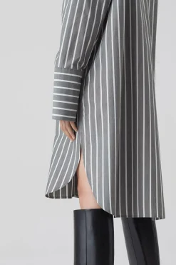 Robe-Chemise A Rayures