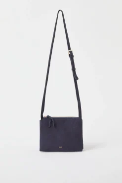 Sac En Cuir Velours
