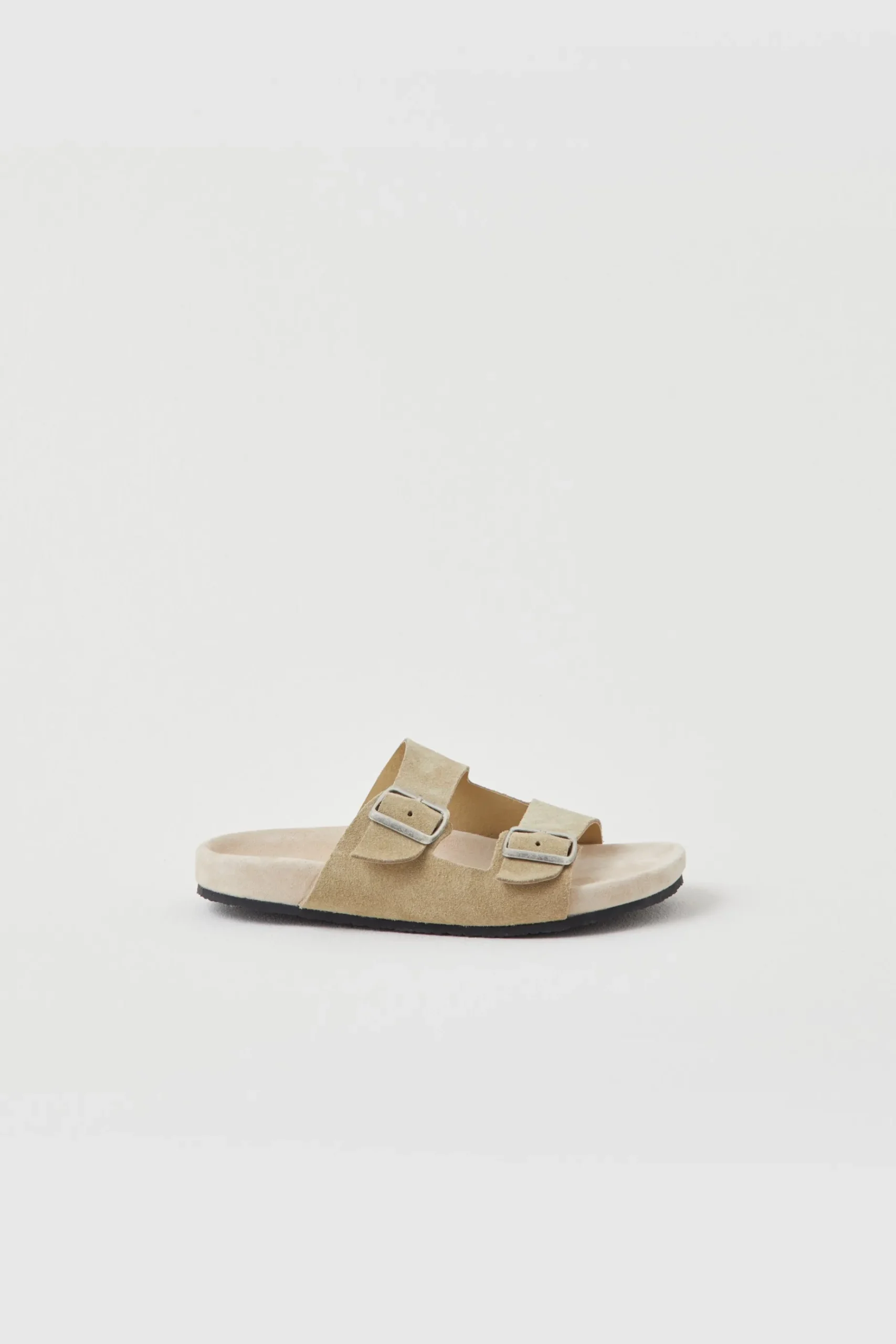 Sandales En Cuir Velours Souple