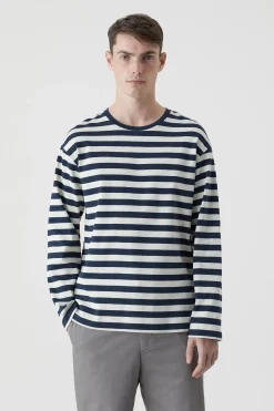 Shirt A Manches Longues A Rayures