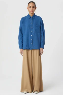Shirt Long En Lin & Coton