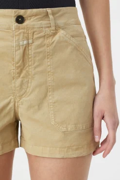 Short En Serge De Coton