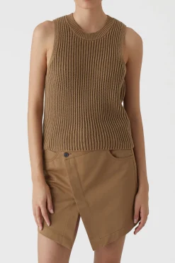 Short Sleeve Knit Top