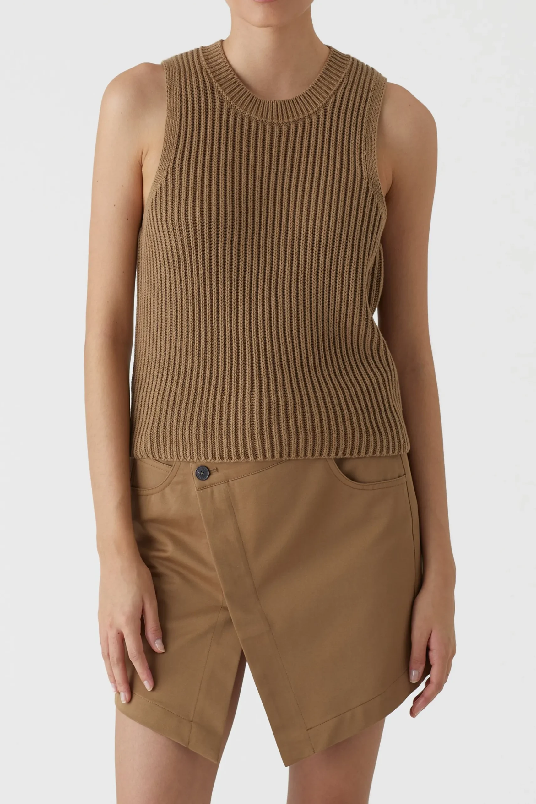 Short Sleeve Knit Top