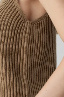 Short Sleeve Knit Top
