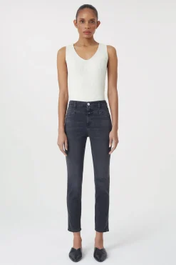 Skinny Pusher Black Denim