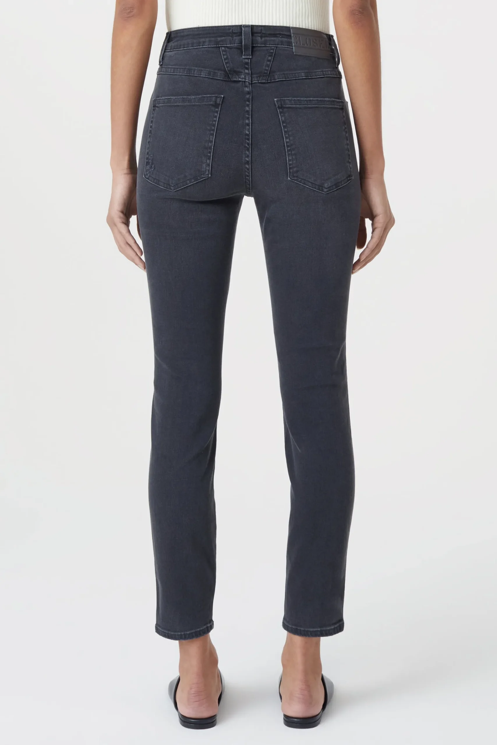 Skinny Pusher Black Denim