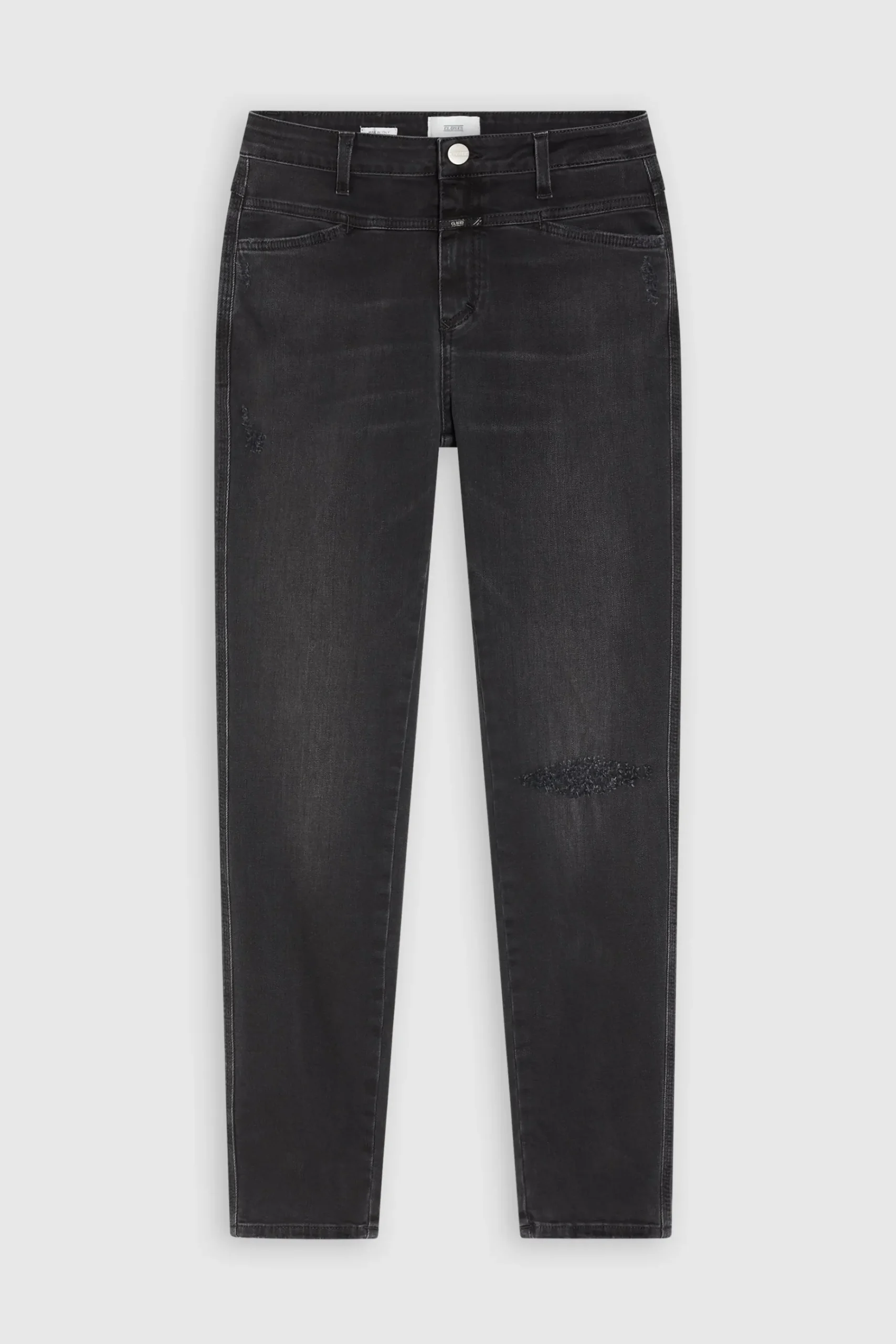 Skinny Pusher Black Denim