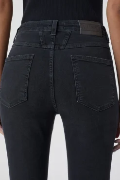 Skinny Pusher Black Denim