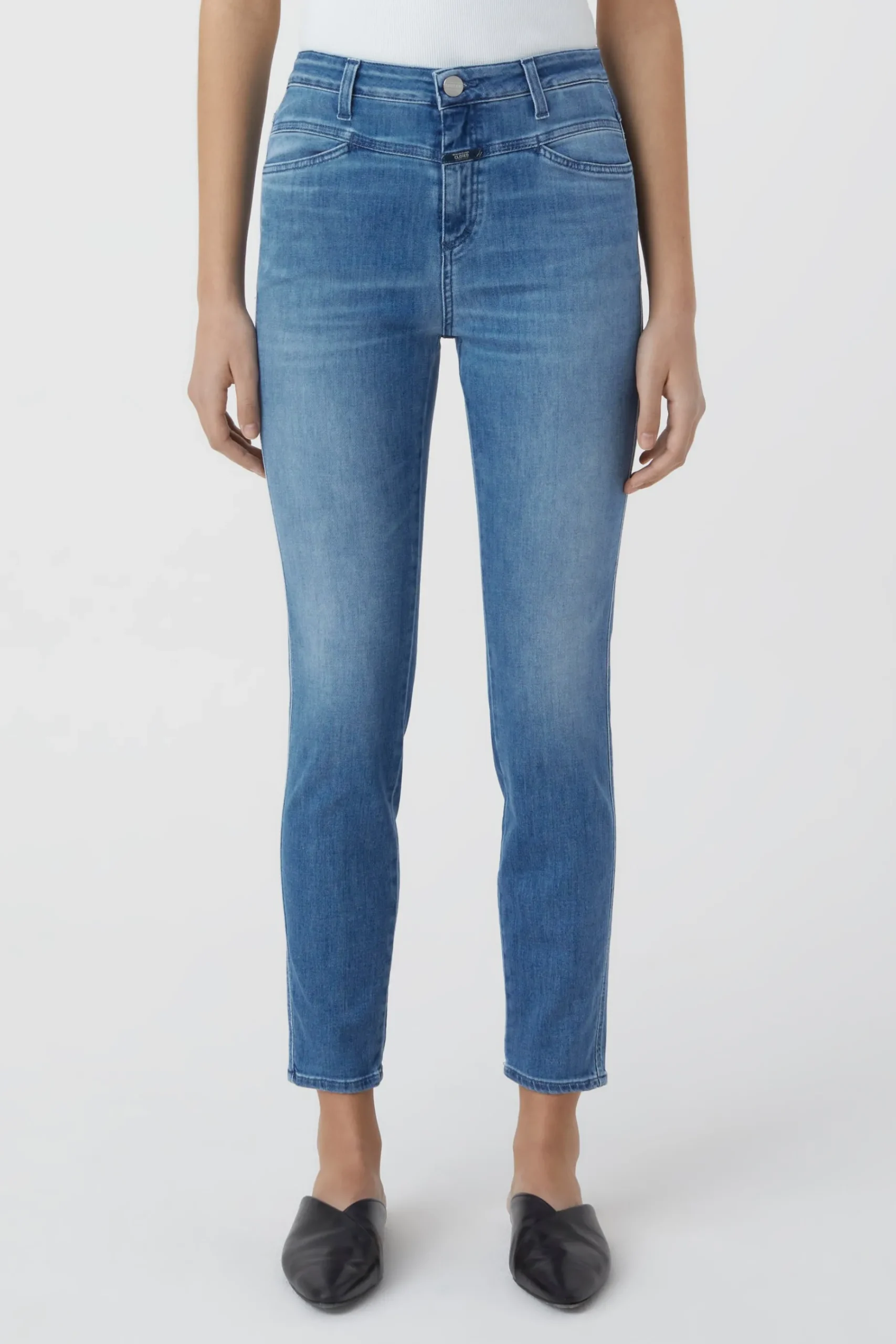 Skinny Pusher Blue Denim