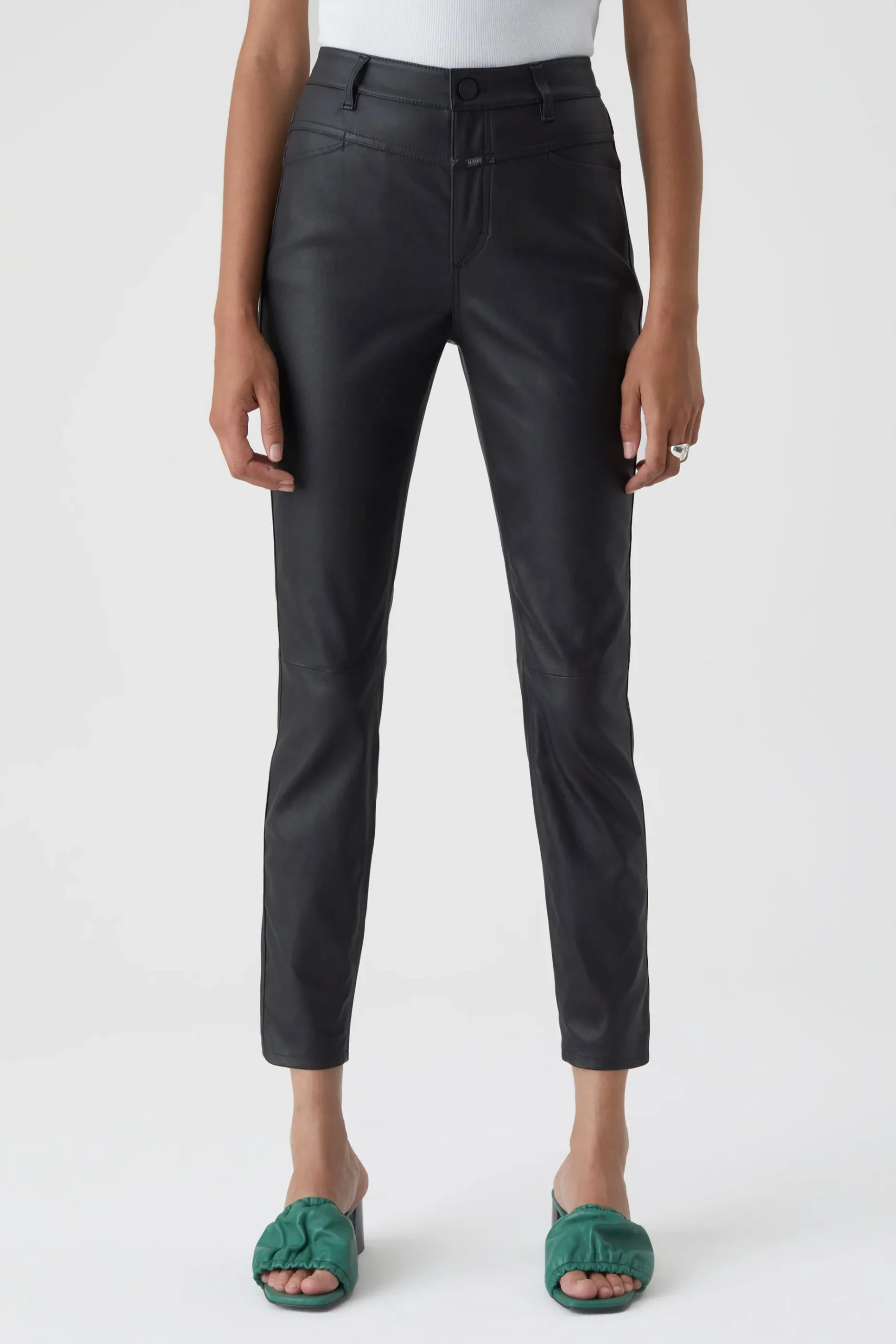 Skinny Pusher En Cuir