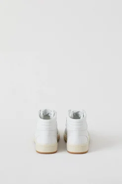 Sneaker High En Cuir Nappa