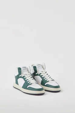 Sneakers En Cuir Nappa
