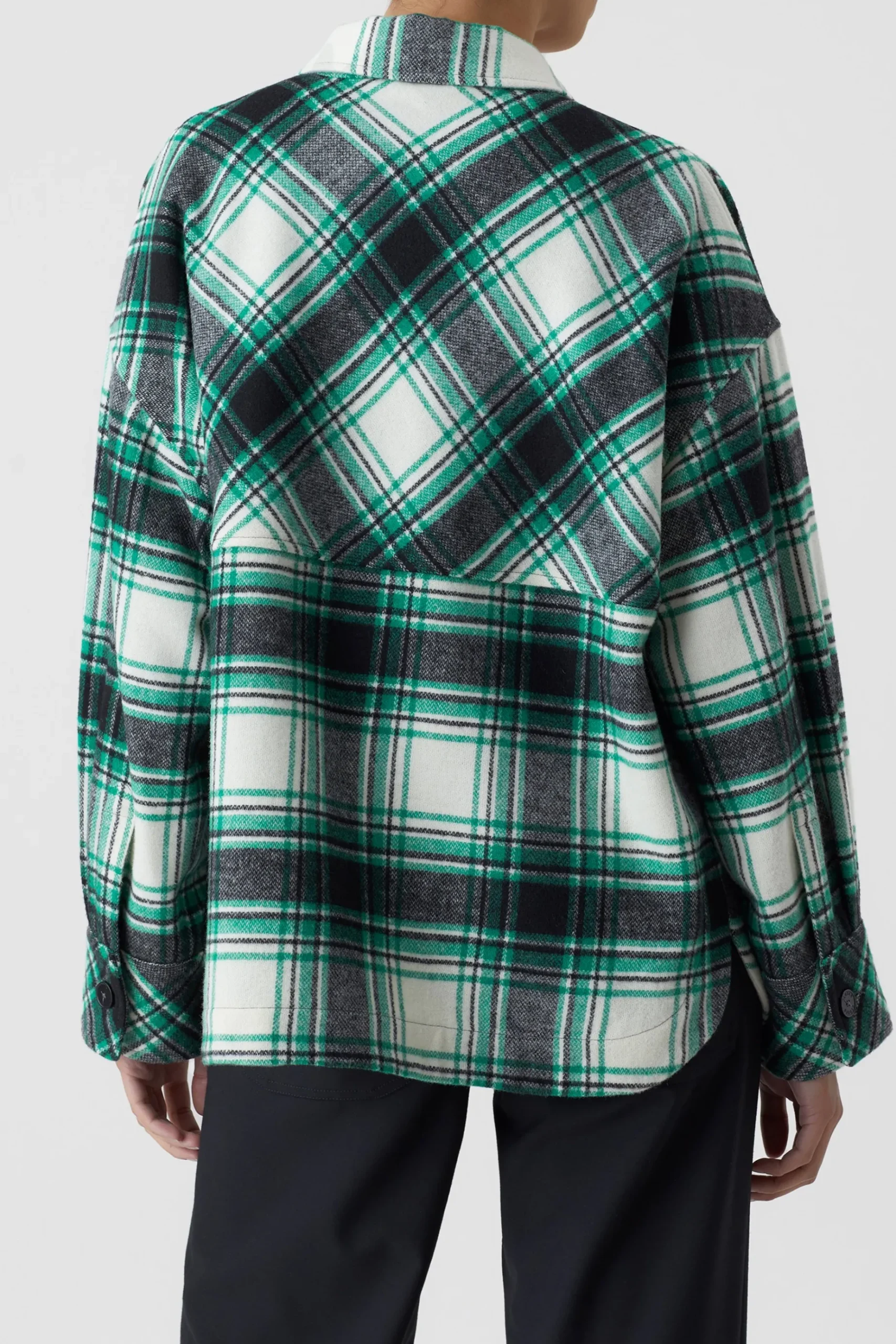 Surchemise En Melange De Laine
