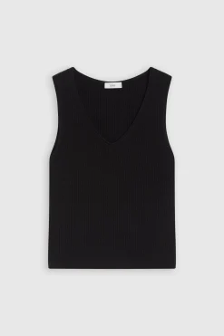 Top A Encolure En V