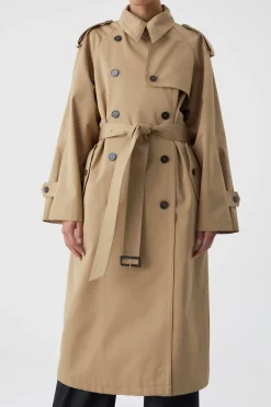 Trenchcoat En Coton