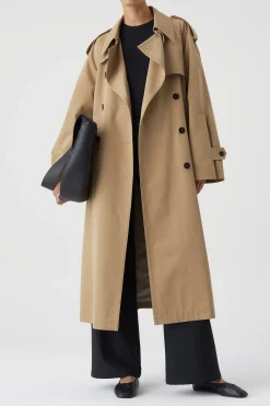 Trenchcoat En Coton