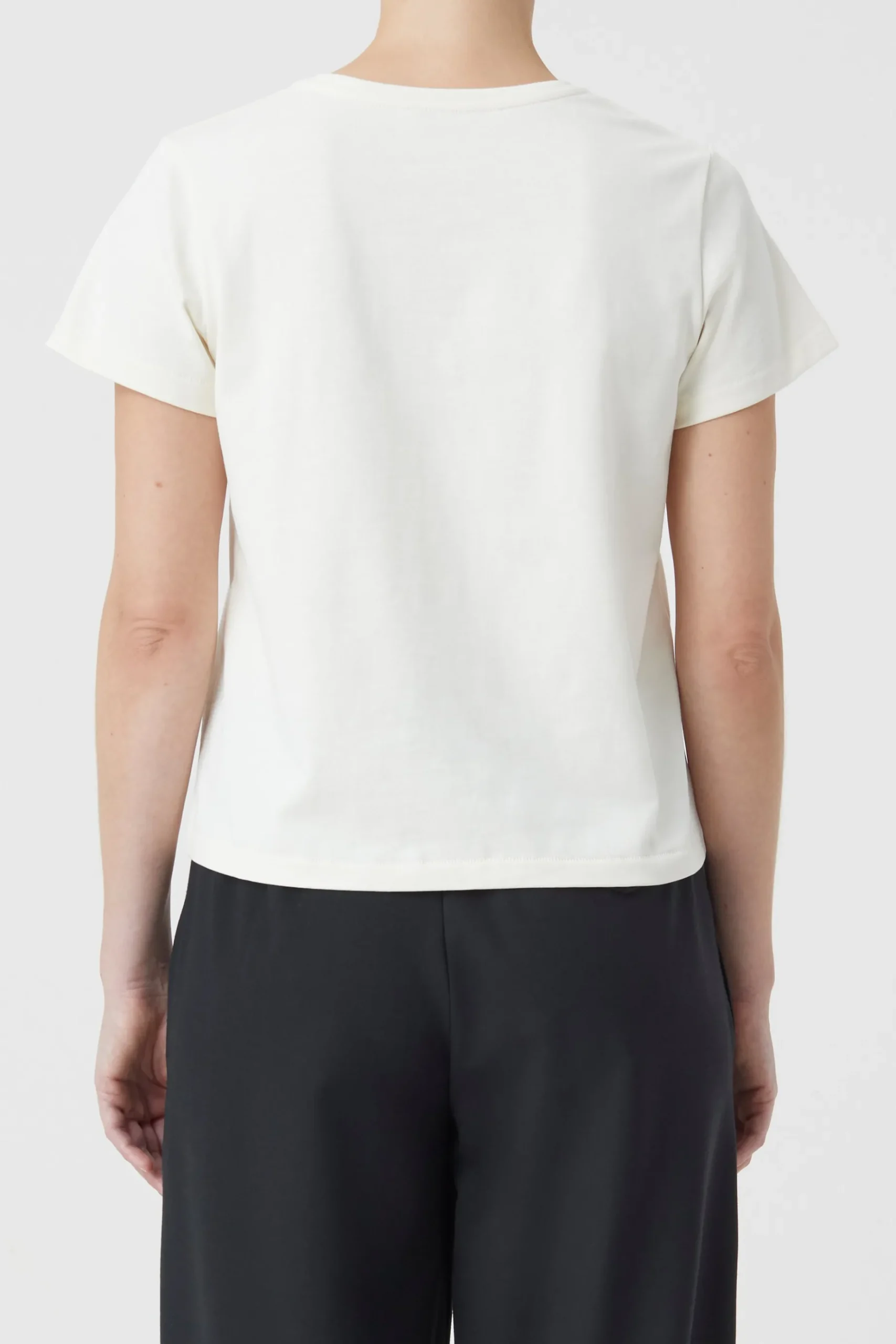 T-Shirt Avec Surpiqure C