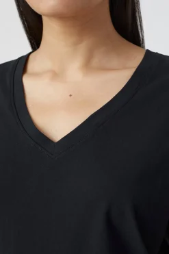 T-Shirt Basique A Col En V