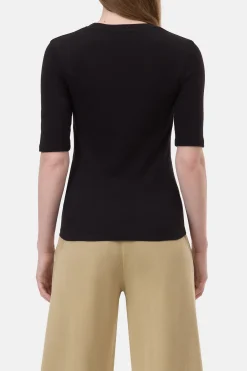 T-Shirt En Coton & Modal