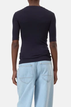 T-Shirt En Coton & Modal