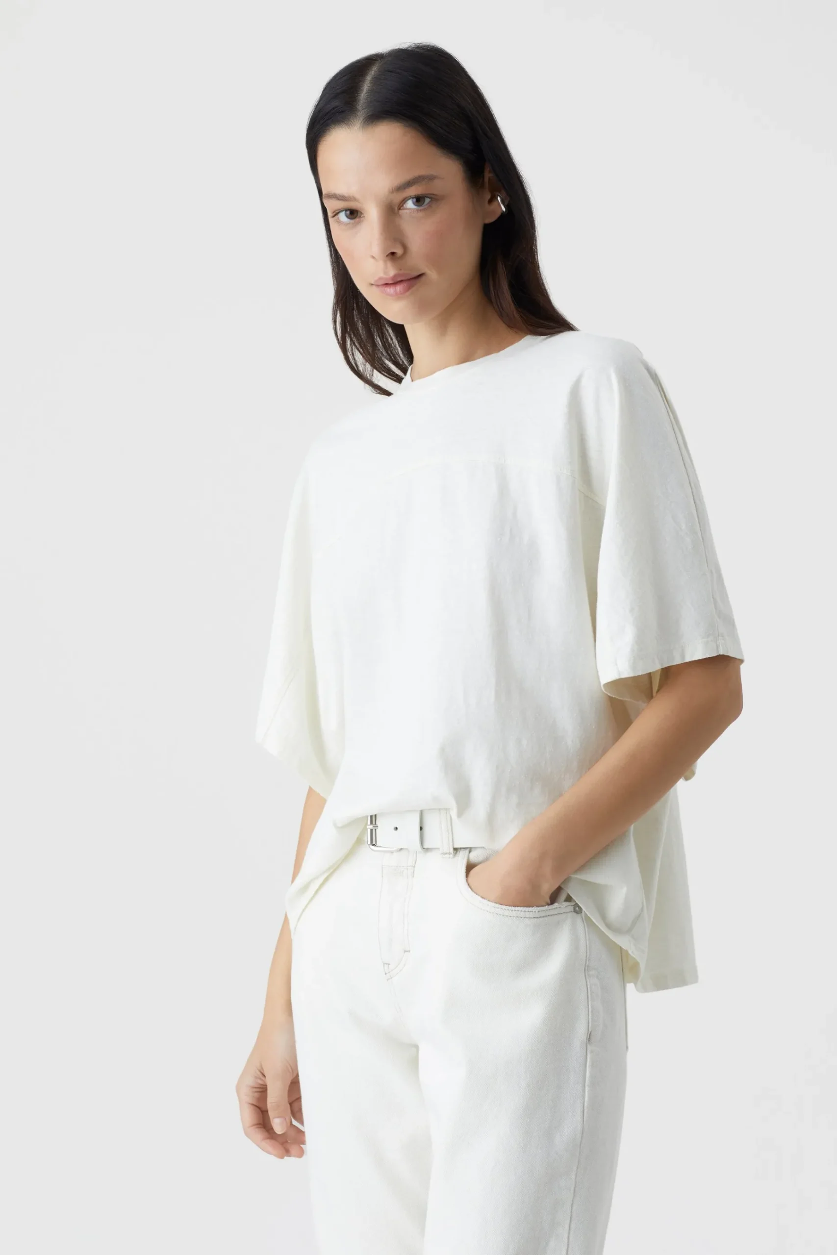 T-Shirt Oversized En Coton