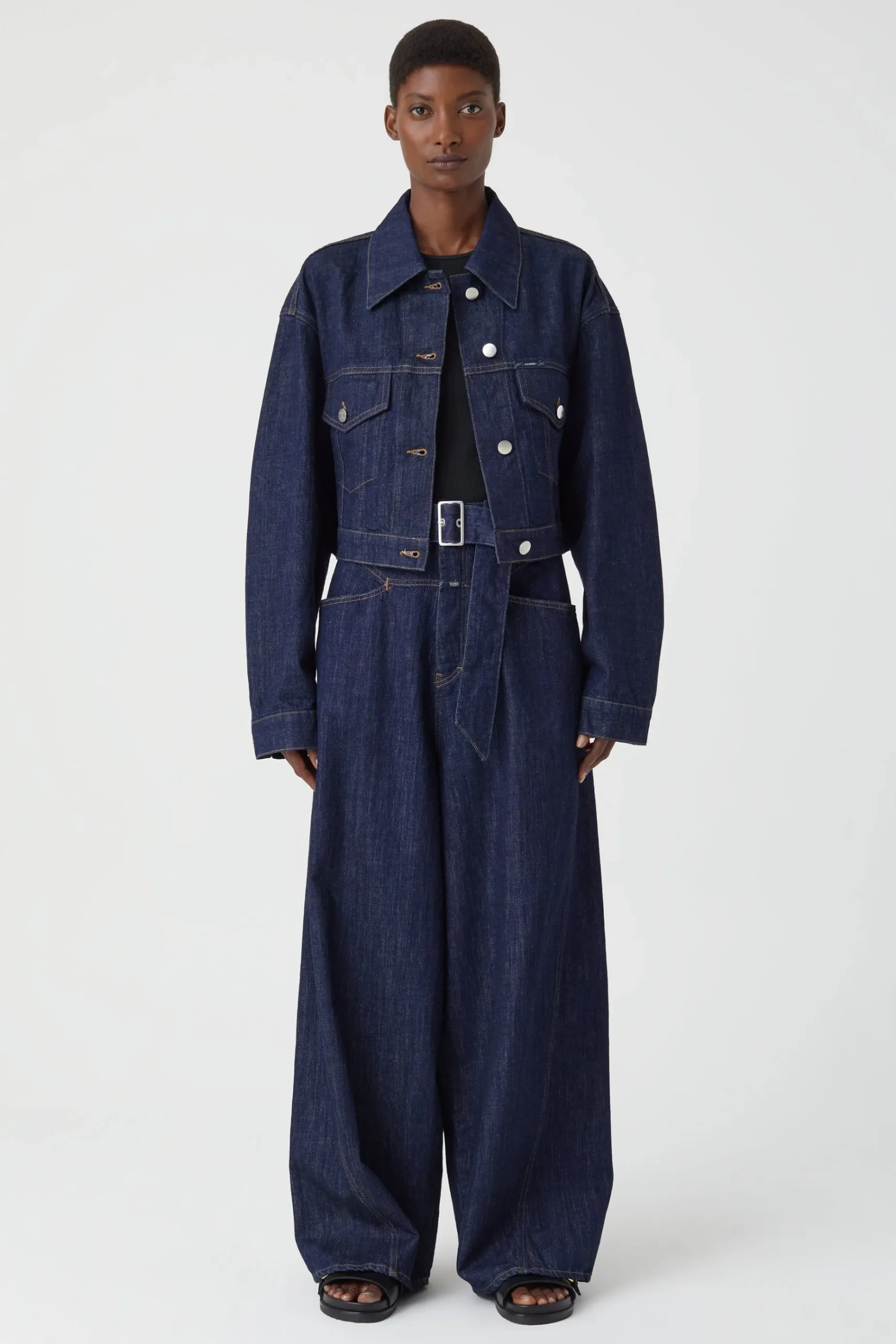 Veste Boxy Denim