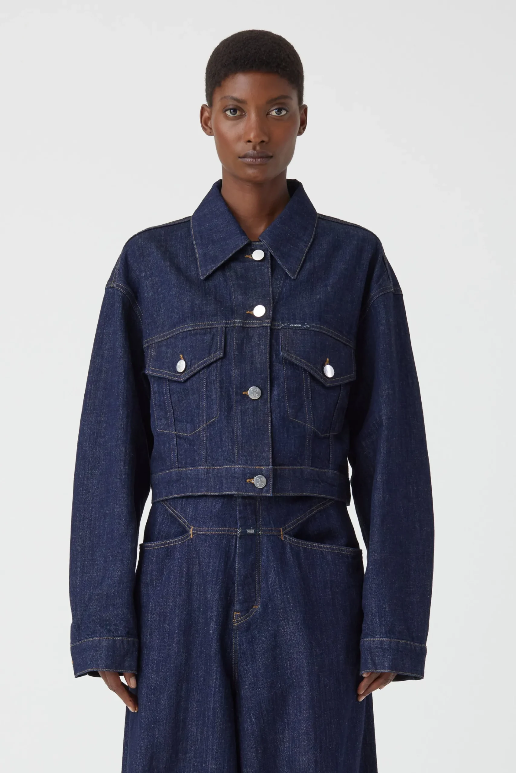 Veste Boxy Denim