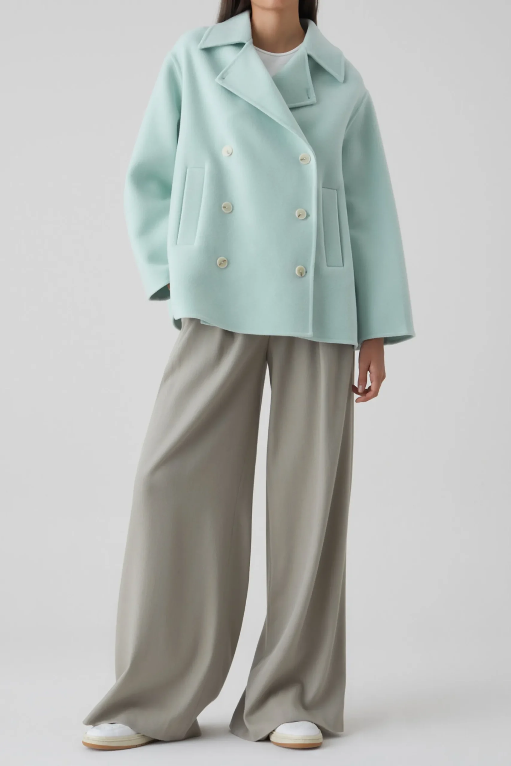 Veste Caban Doubleface
