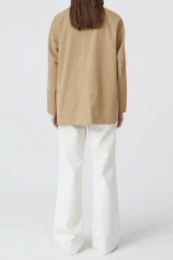 Veste Caban En Coupe Evasee