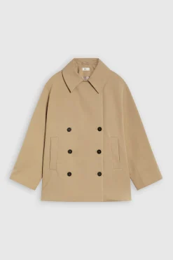 Veste Caban En Coupe Evasee