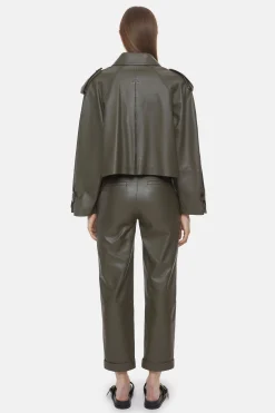Veste Courte En Cuir
